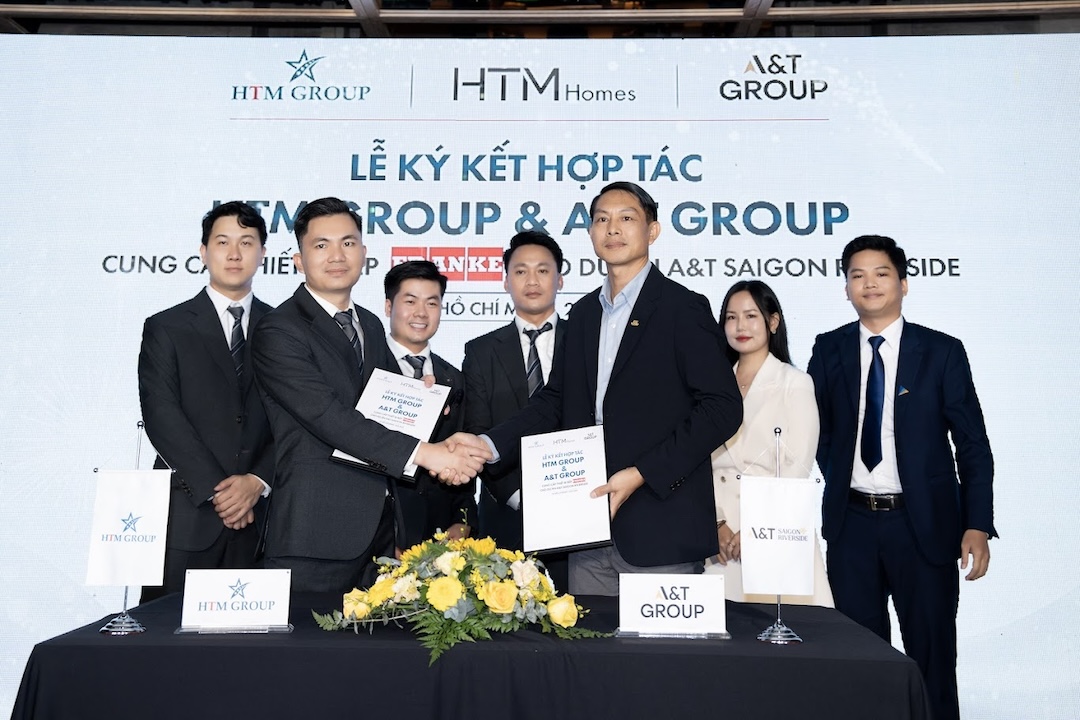 A&T Group ký kết với HTM - Đơn vị phân phối thiết bị bếp Franke
