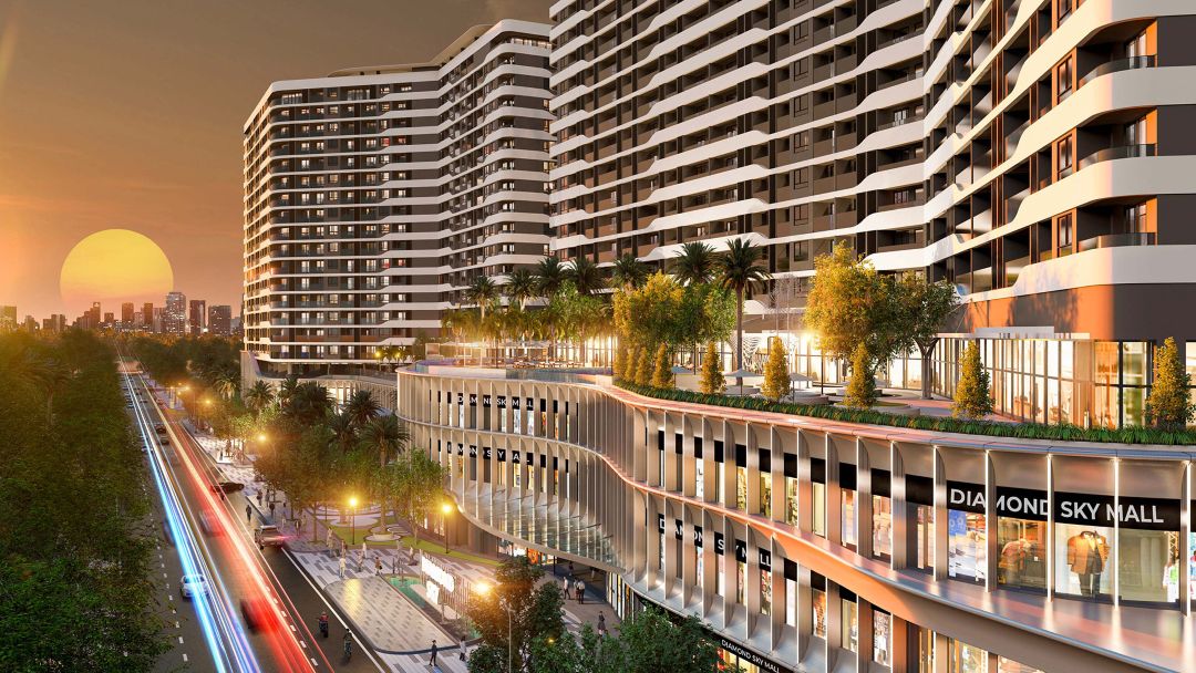 Dự án căn hộ cao cấp Diamond Sky Vạn Phúc City