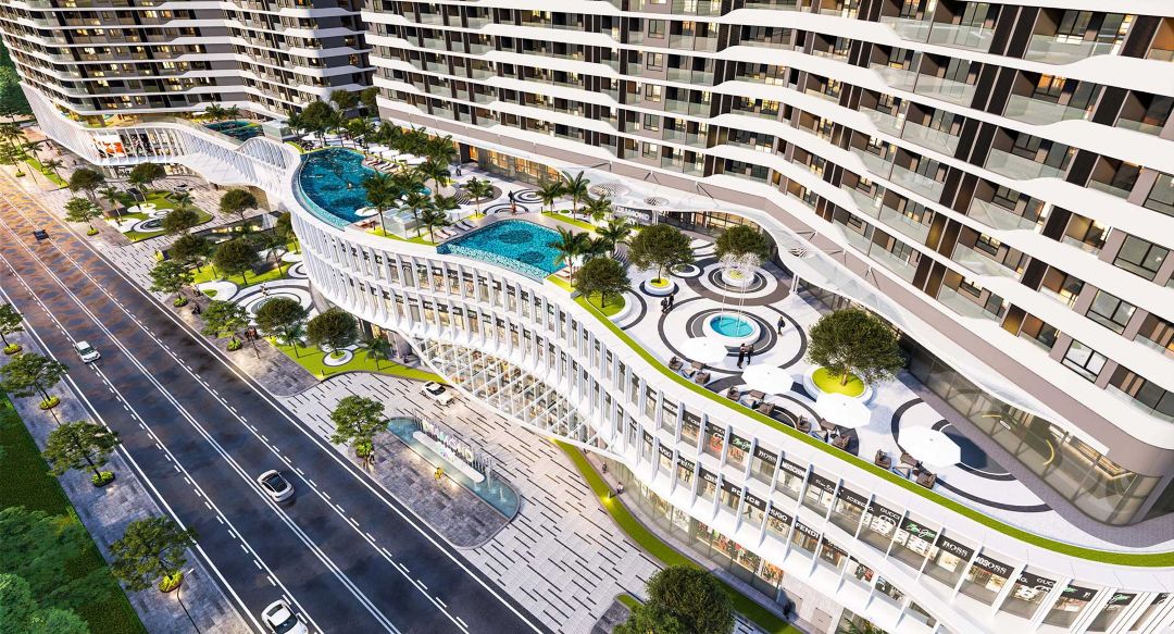 Dự án căn hộ cao cấp Diamond Sky Vạn Phúc City