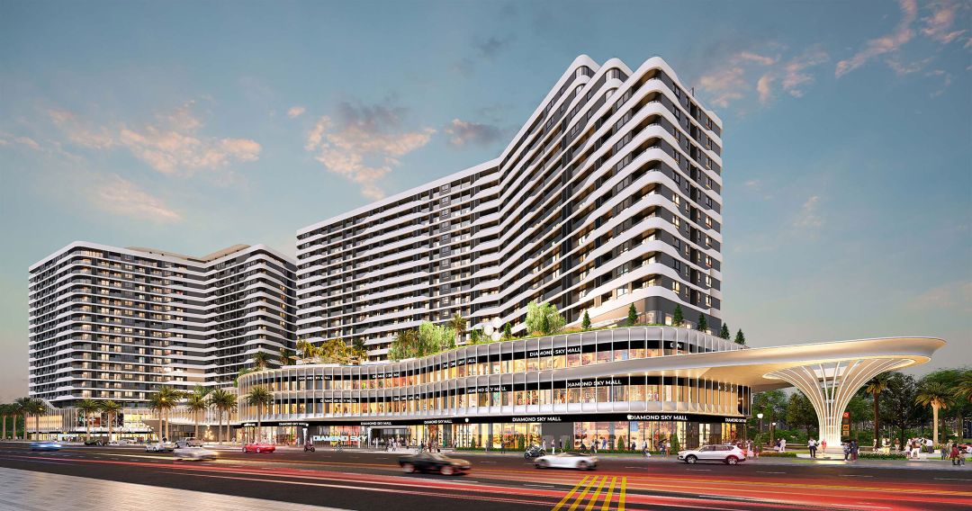 Dự án căn hộ cao cấp Diamond Sky Vạn Phúc City