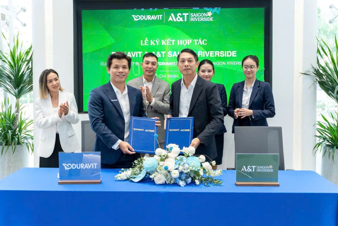 Duravit ký kết hợp tác với A&T Saigon Riverside
