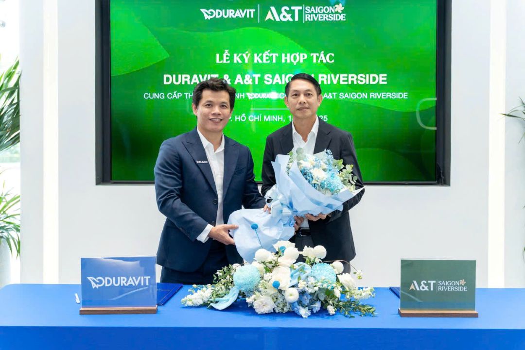 Duravit ký kết hợp tác với A&T Saigon Riverside