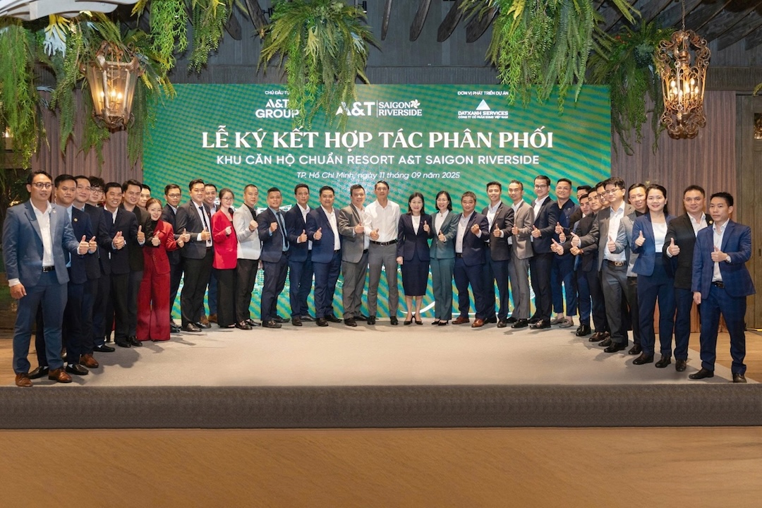 Lễ ký kết hợp tác phân phối dự án A&T Saigon Riverside