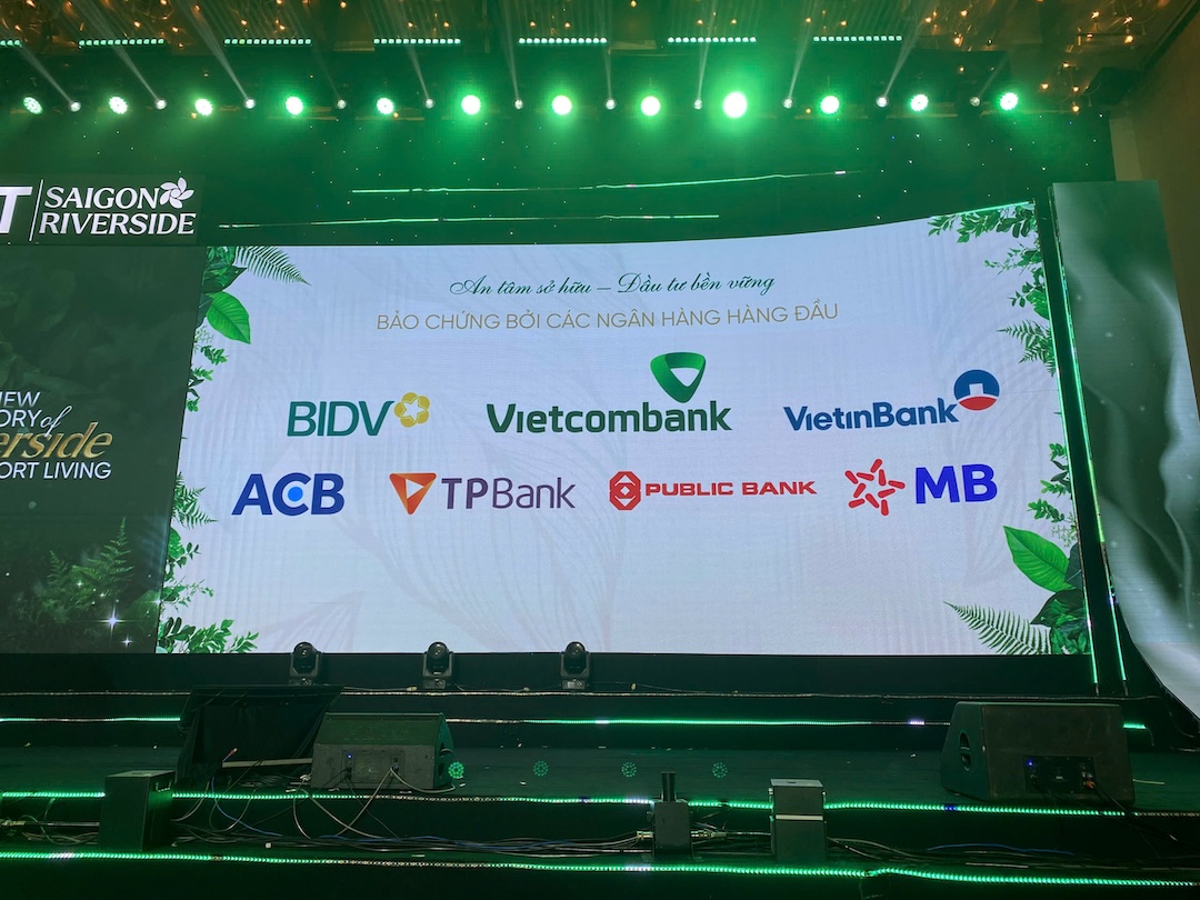 Ngân hàng cho vay dự án căn hộ A&T Saigon Riverside