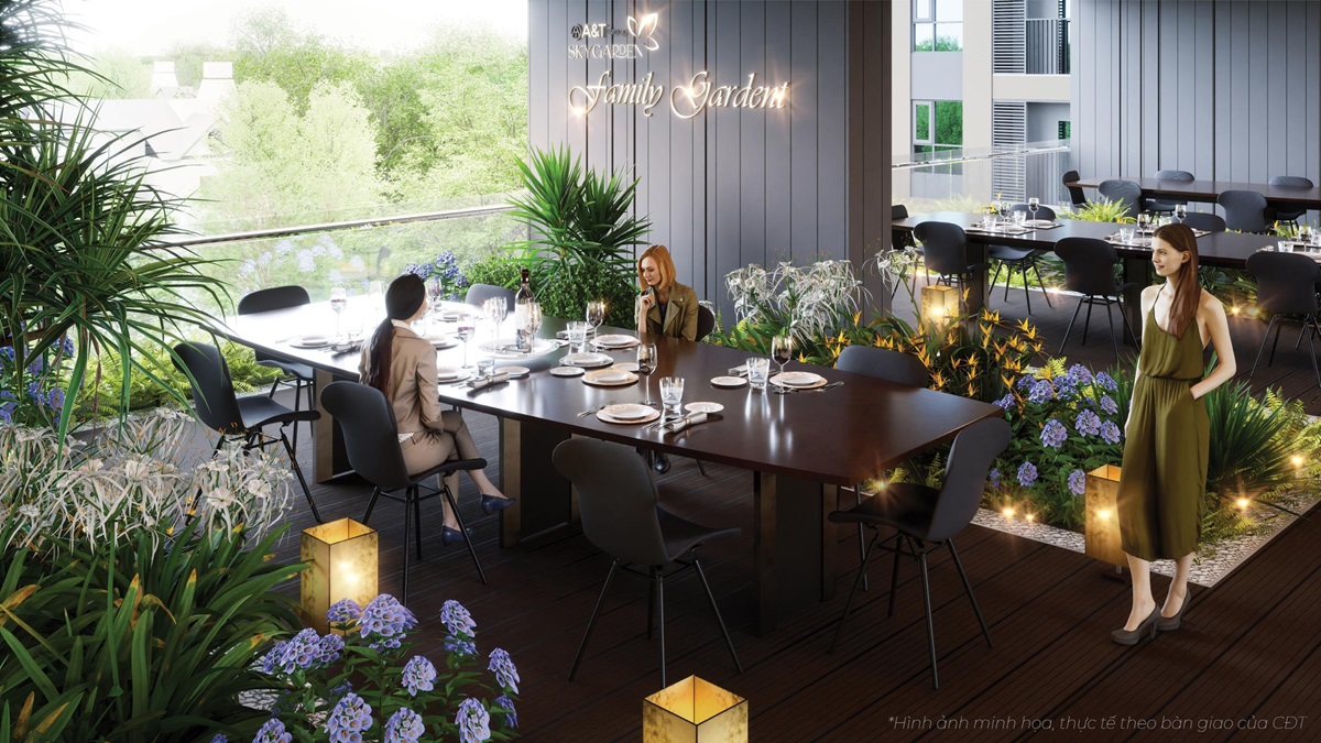 Tiện ích Family Garden tại dự án A&T Riverside