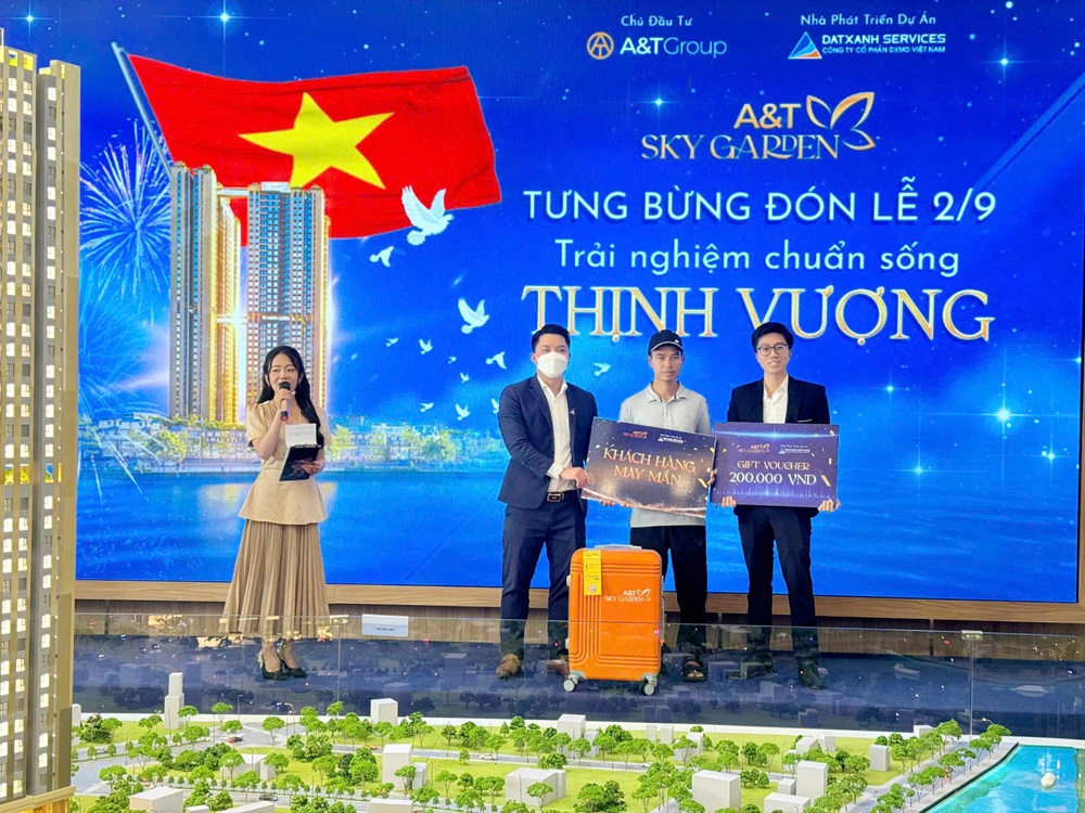 Ưu đãi khi tham quan nhà mẫu A&T Saigon Riverside