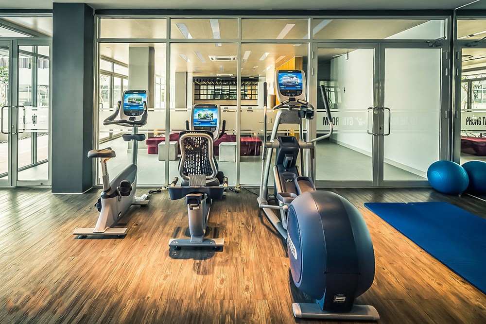 Phòng tập gym tại dự án A&T Riverside