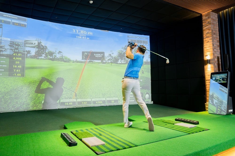 Tiện ích căn hộ A&t Riverside Bình Dương: Sân Golf 3D