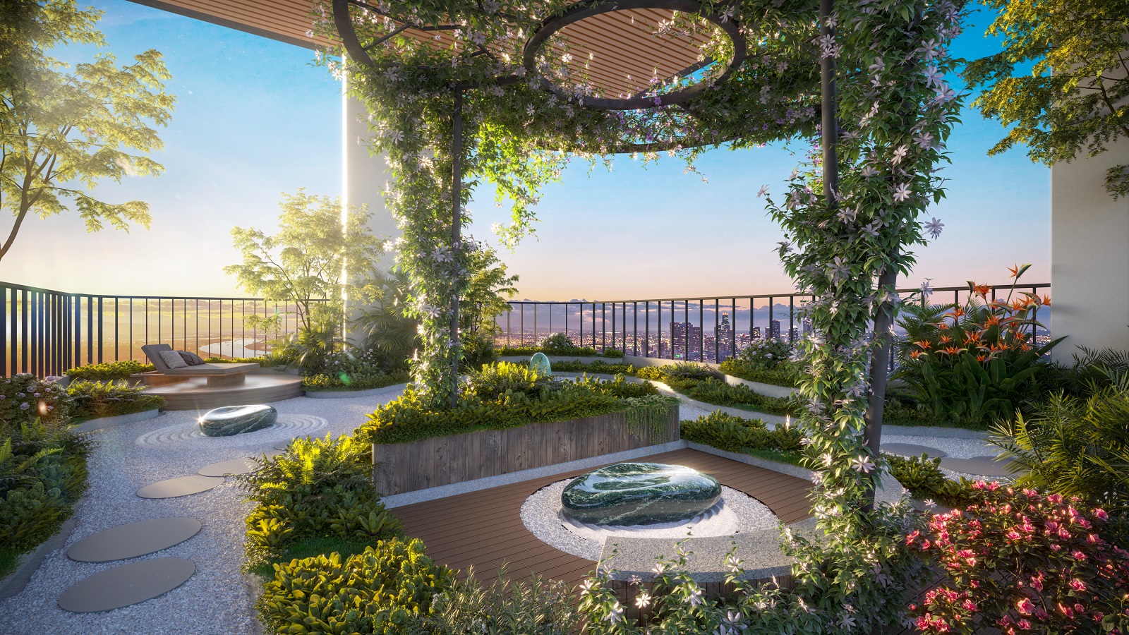 Tiện ích Sky Garden dự án A&T Saigon Riverside Bình Dương