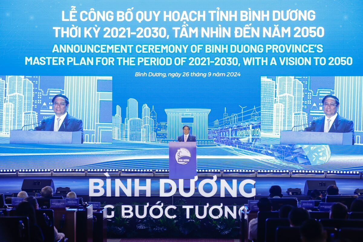 Lễ công bố quy hoạch tỉnh Bình Dương