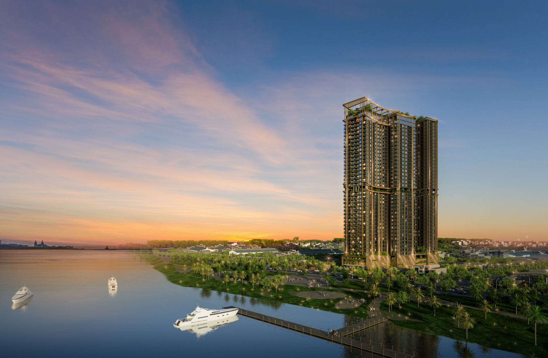 Phối cảnh dự án căn hộ A&T Riverside