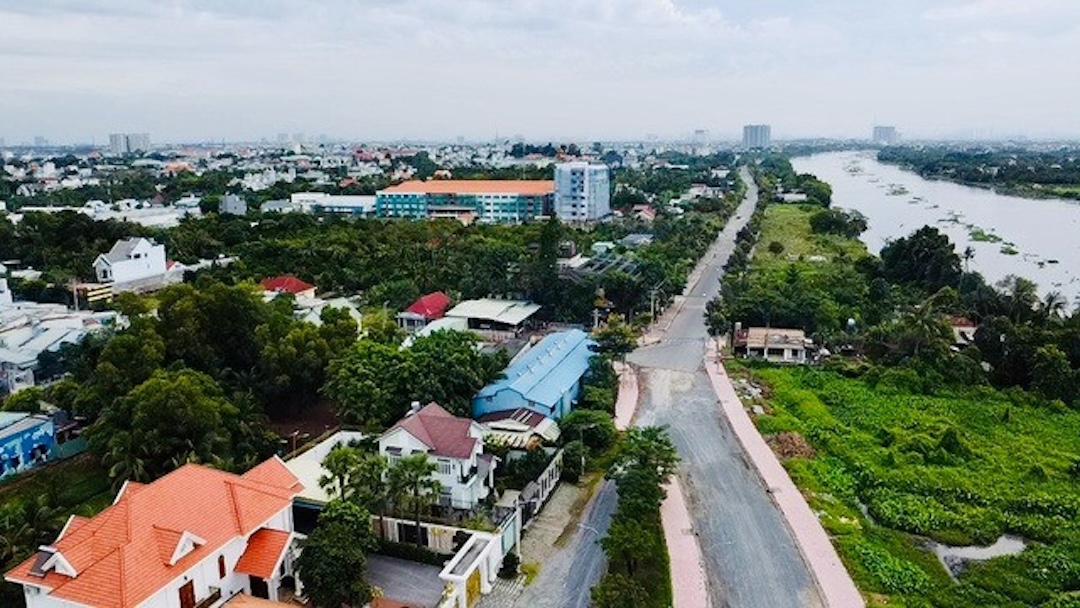 Hình ảnh đường ven sông Sài Gòn