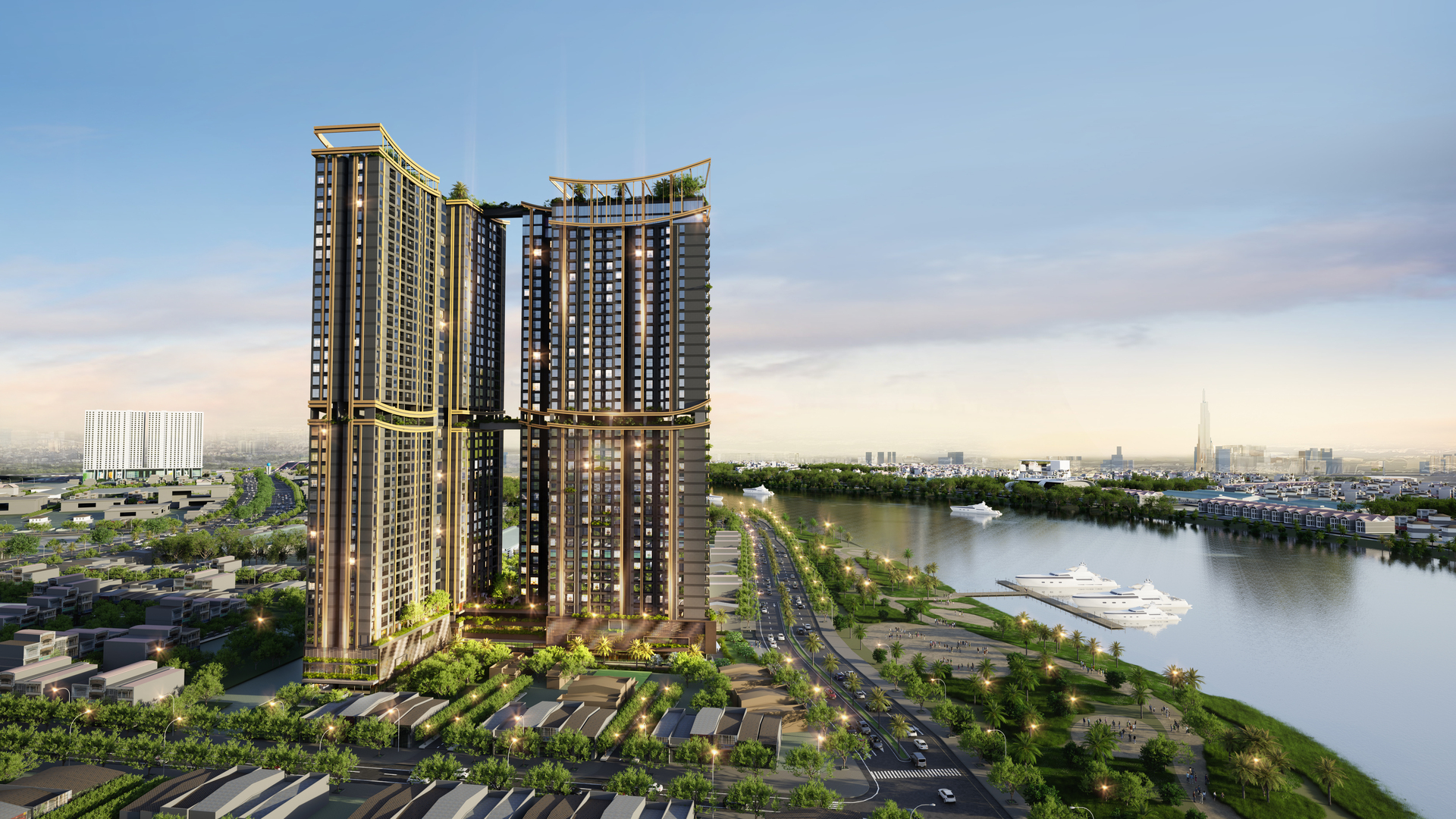 Phối cảnh dự án căn hộ A&T Riverside