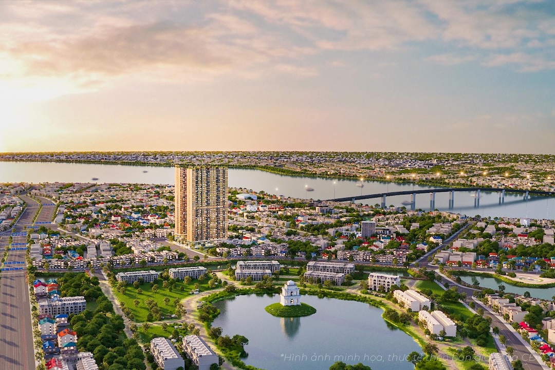 Phối cảnh dự án căn hộ A&T Sky Garden