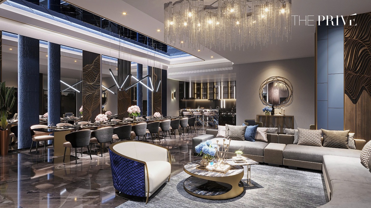 Không gian căn hộ The Privé