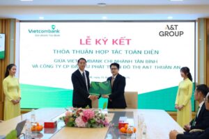 A&T Group hợp tác toàn diện Vietcombank tài trợ dự án A&T Saigon Riverside
