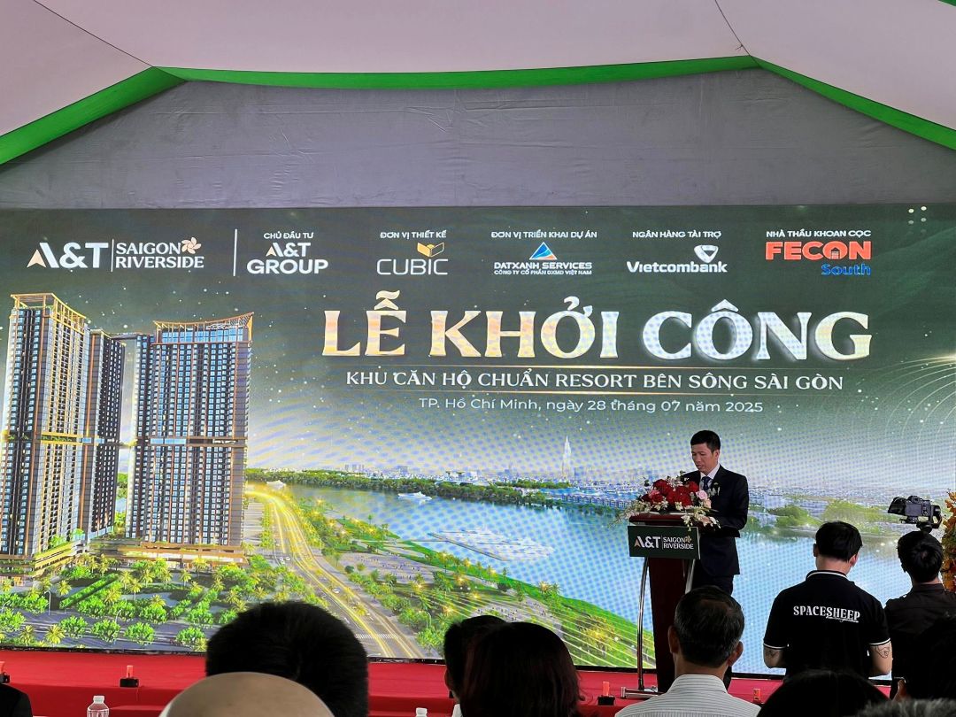 Khởi công dự án A&T Saigon Riverside