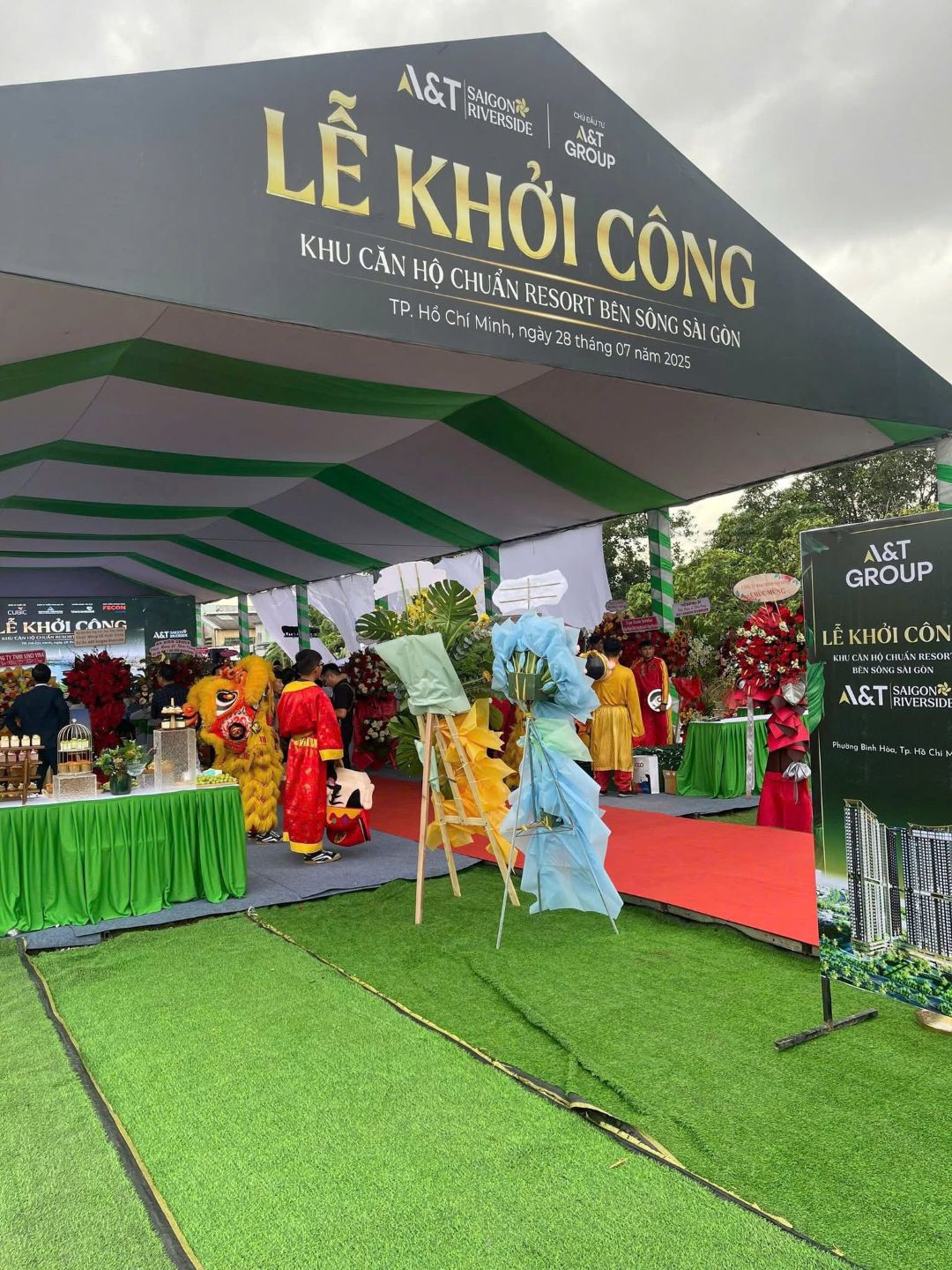 Khởi công dự án A&T Saigon Riverside