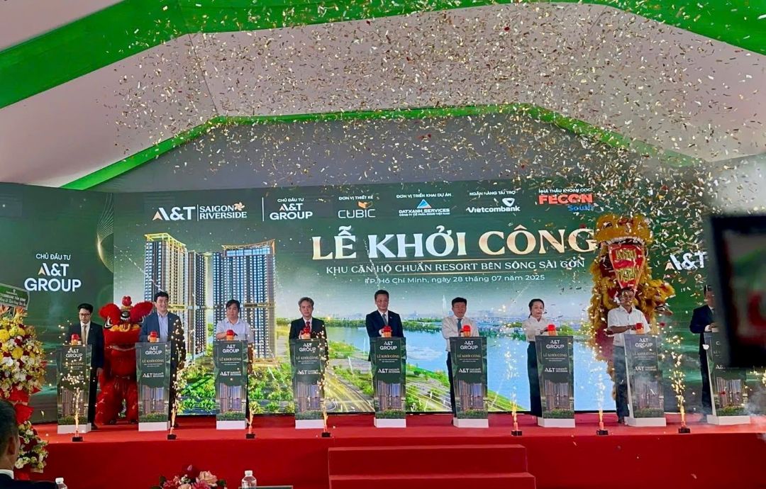 Lễ khởi công dự án A&T Saigon Riverside