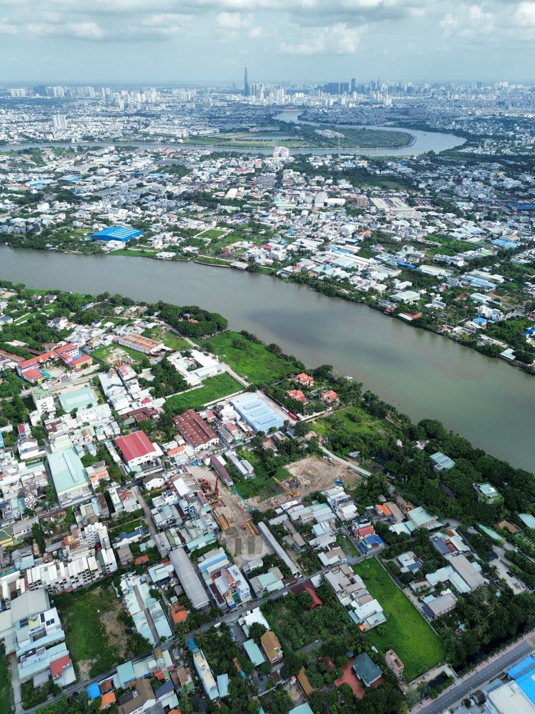 Tiến độ A&T Saigon Riverside mới nhất