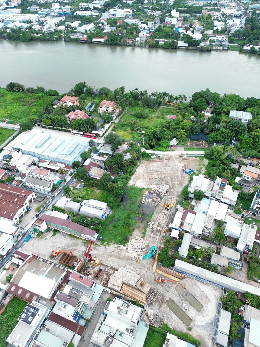Tiến độ A&T Saigon Riverside mới nhất