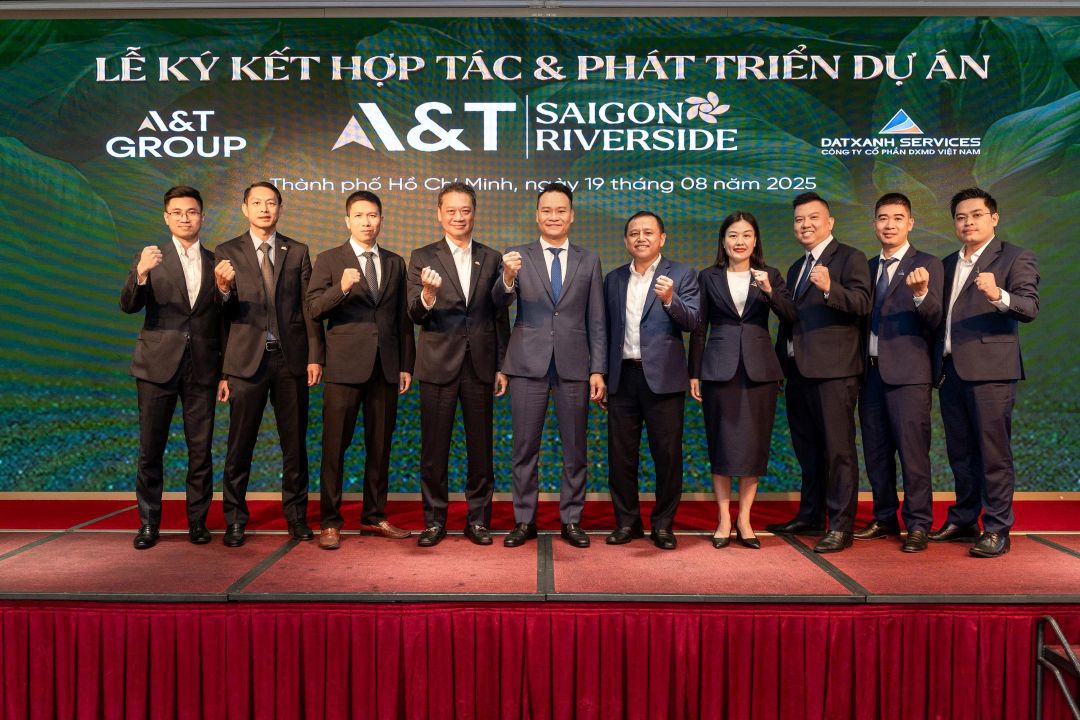 A&T Group hợp tác DXMD Vietnam phát triển dự án A&T Saigon Riverside