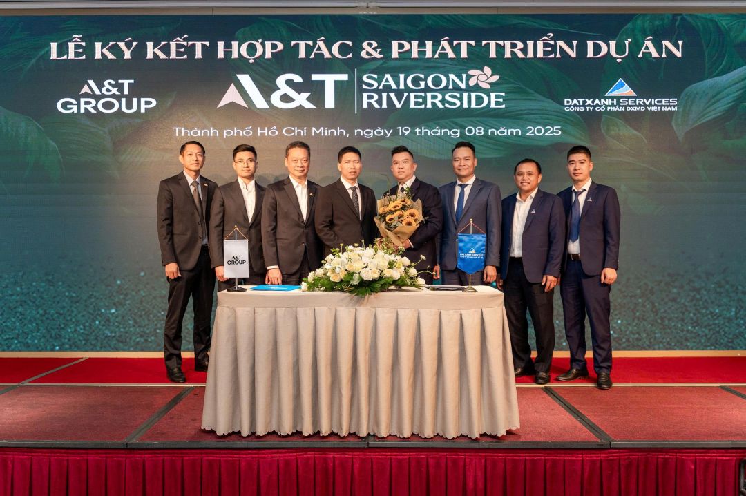 A&T Group hợp tác DXMD Vietnam phát triển dự án A&T Saigon Riverside