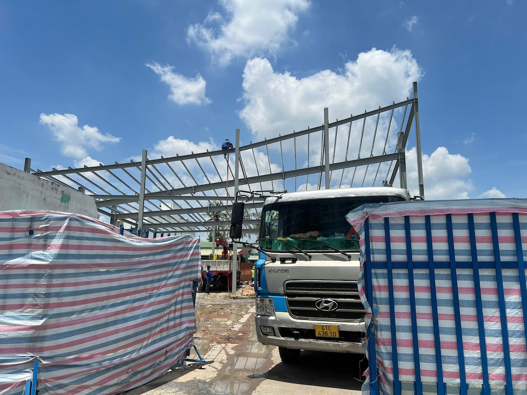 Tiến độ xây dựng nhà mẫu A&T Saigon Riverside