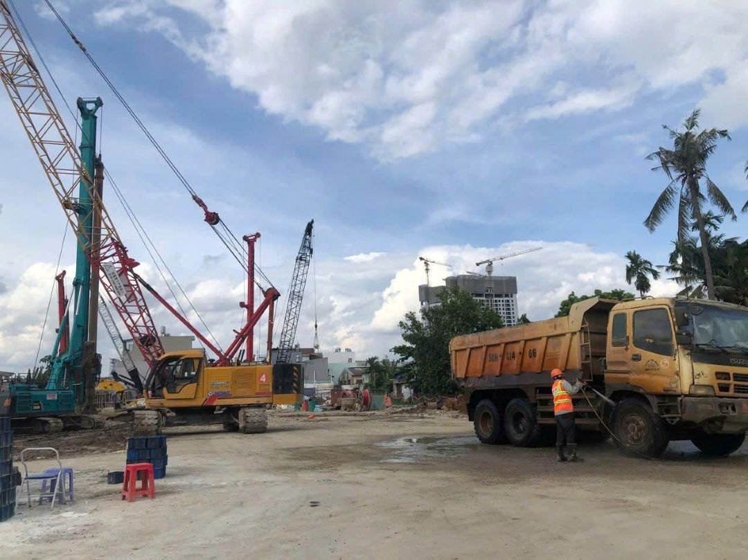 Tiến độ xây dựng dự án AT Saigon Riverside mới nhất