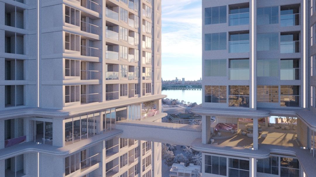 Sky Bridge tại dự án A&T Saigon Riverside tầng 21