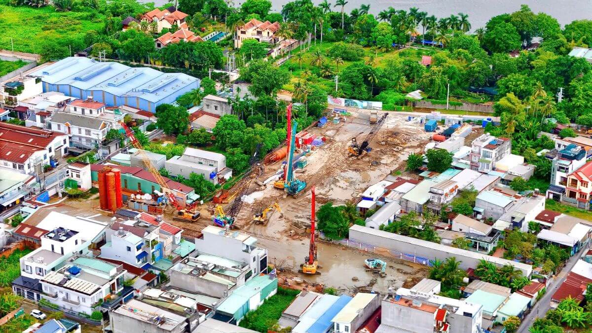 Tiến độ dự án A&T Saigon Riverside mới nhất