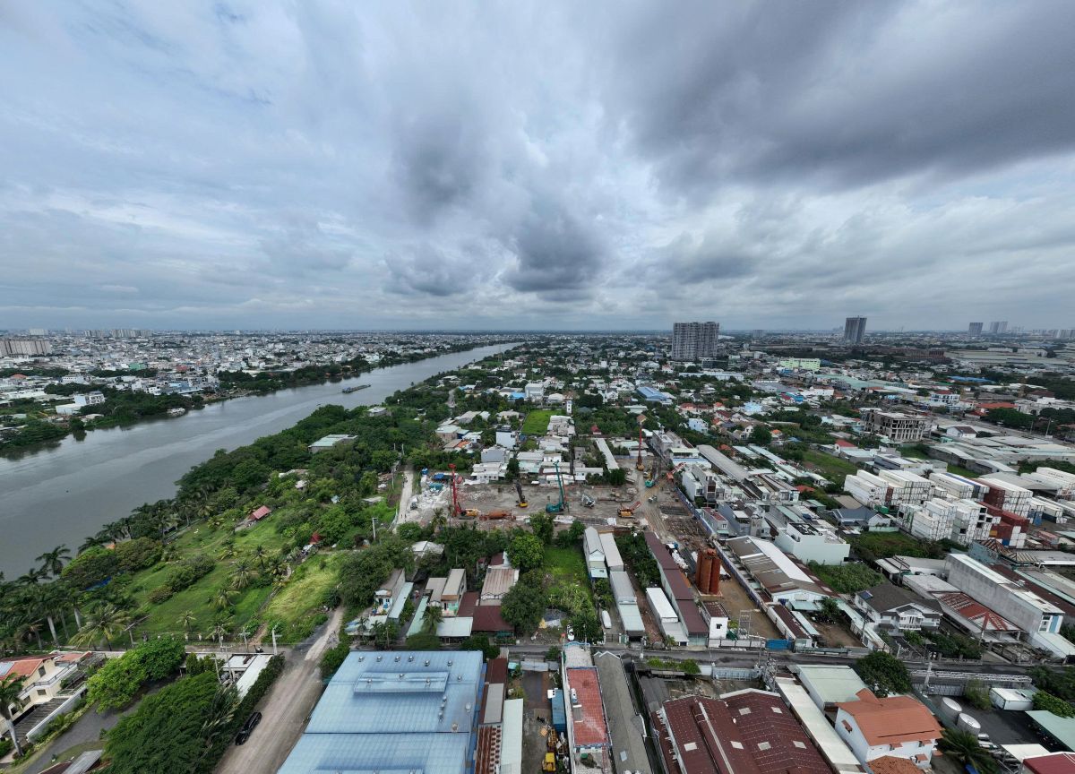 Tiến độ xây dựng dự án A&T Saigon Riverside