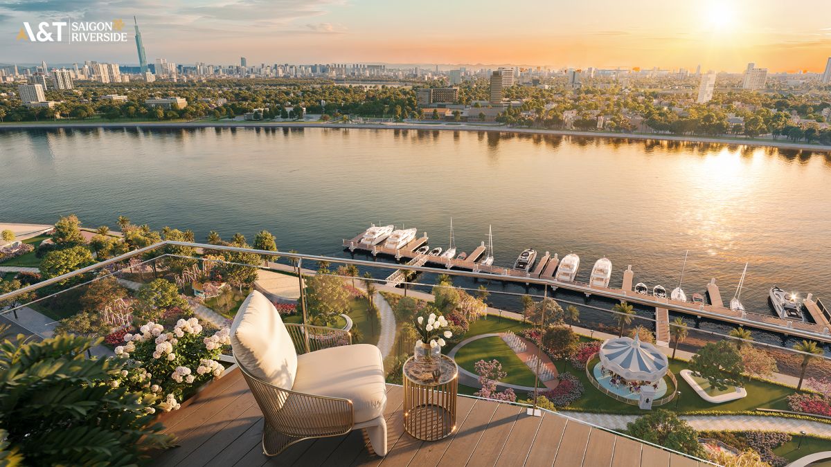 Trang chủ View từ dự án căn hộ A&T Saigon Riverside