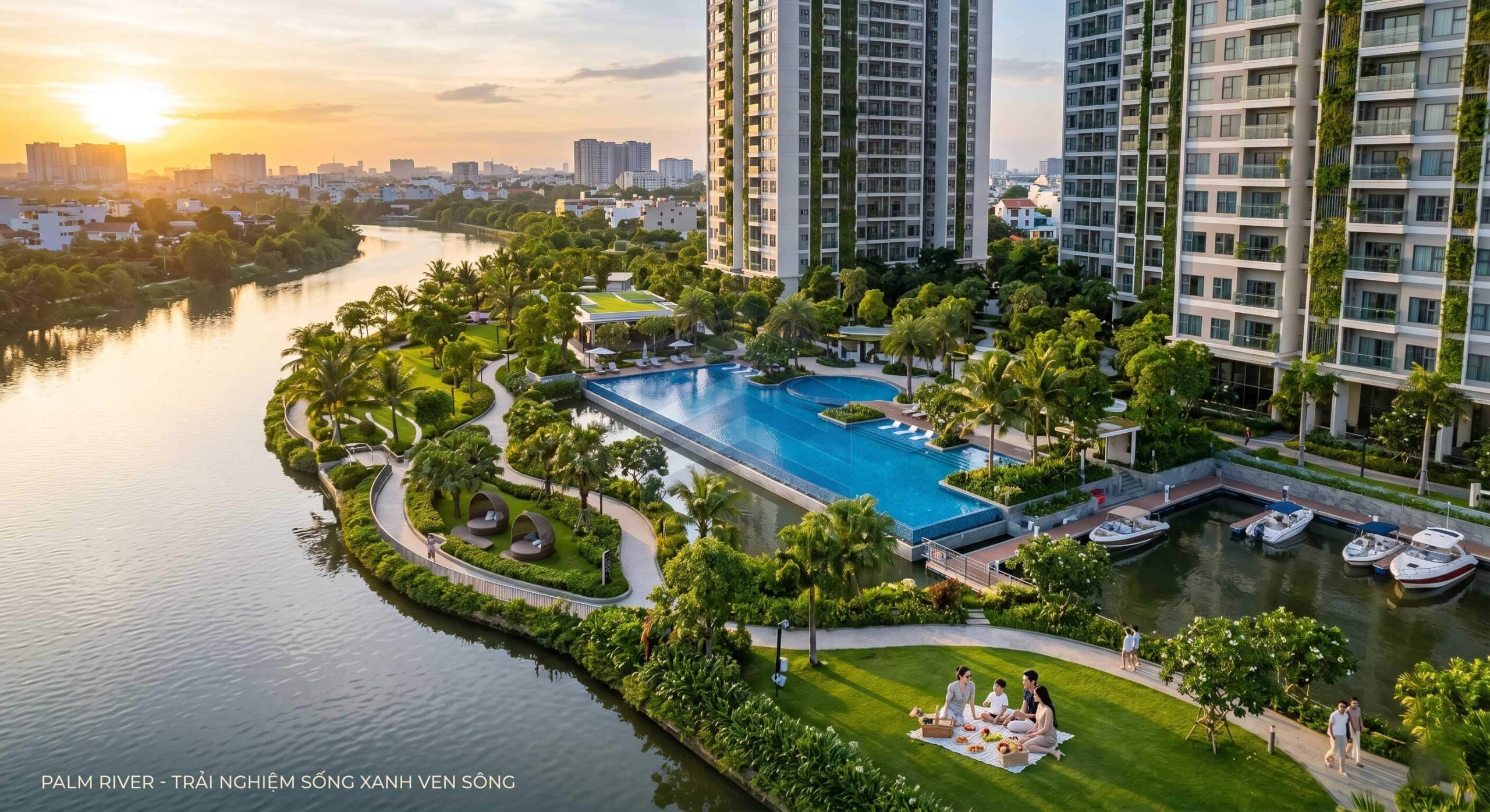 Giá bán Palm River | Đắt hay rẻ so với các dự án cùng phân khúc? Ưu điểm giá bán Palm River